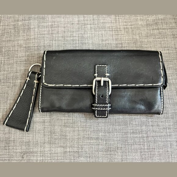Chloe Handbags - Chloe Edith wallet in black leather EUC!
